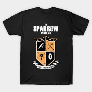 UMBRELLA ACADEMY 3: SPARROW ACADEMY (BLACK & GRUNGE) T-Shirt